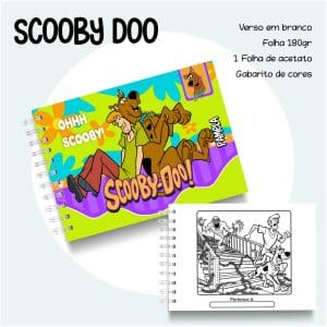 Livro de Colorir Scooby Doo