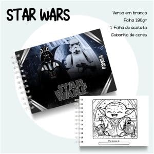 Livro de Colorir Star Wars