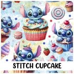 Frasqueira - Stitch Cupcake - Imagem 6