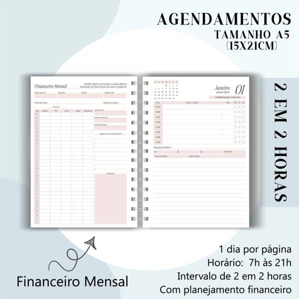 Agendamento de horários A5 - 2026 - de 2 em 2 horas - Imagem 3