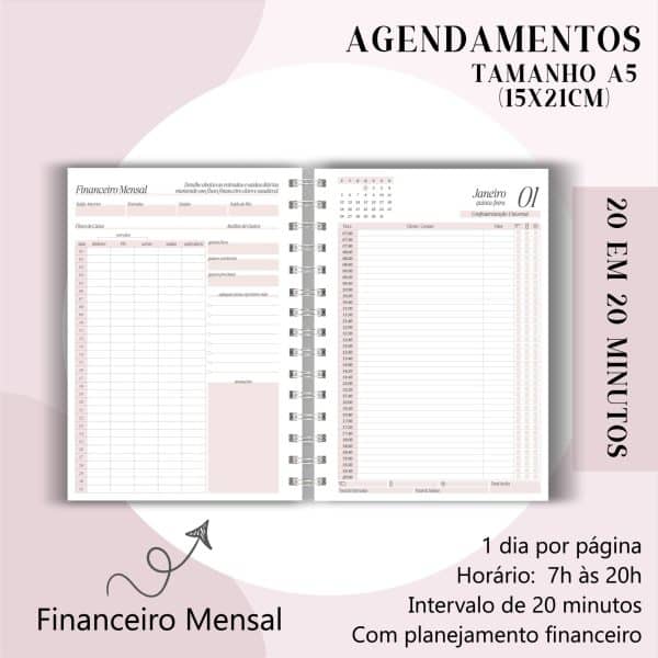 Agendamento de horários A5 - 2026 - de 20 em 20 minutos - Imagem 3
