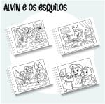 Livro de Colorir Alvin e os Esquilos - Imagem 2