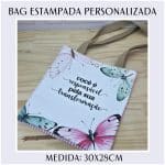BAG/SACOLA - Tema e com nome personalizado - Imagem 4