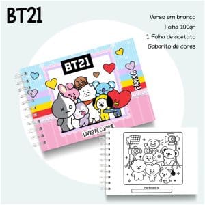 Livro de Colorir BT21