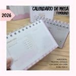 Calendário de Mesa Feminino - 2026 - Imagem 3