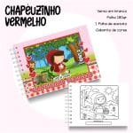 Livro de Colorir Chapeuzinho Vermelho