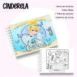 Livro de Colorir Cinderela
