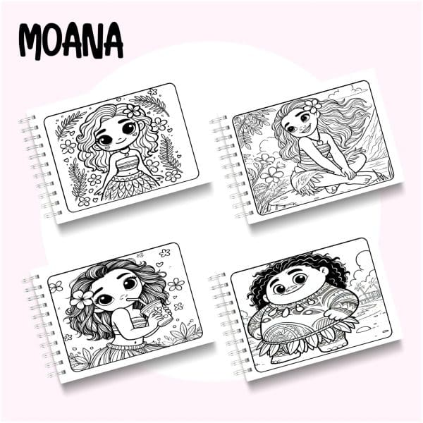 Livro de Colorir Moana - Imagem 2