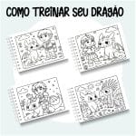 Livro de Colorir Como treinar o seu dragão - Imagem 2