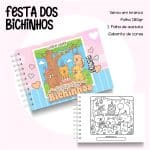 Livro de Colorir Festa dos Bichinhos