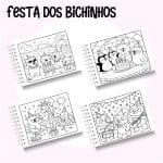 Livro de Colorir Festa dos Bichinhos - Imagem 2