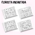 Livro de Colorir Floresta encantada - Imagem 2