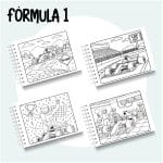 Livro de Colorir Fórmula 1 - Imagem 2