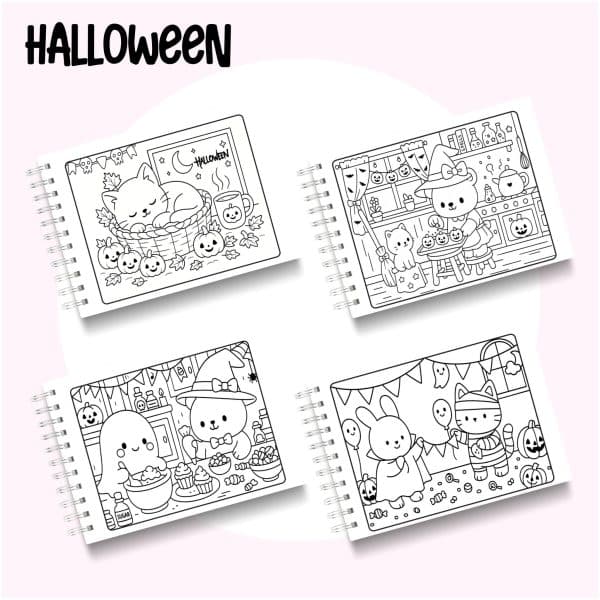 Livro de Colorir Halloween - Imagem 2