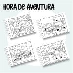 Livro de Colorir Hora de Aventura - Imagem 2