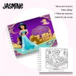 Livro de Colorir Jasmine