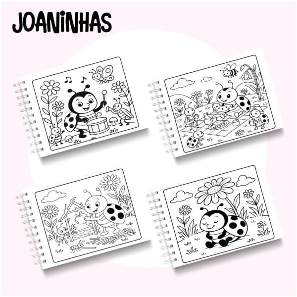 Livro de Colorir Joaninhas - Imagem 2
