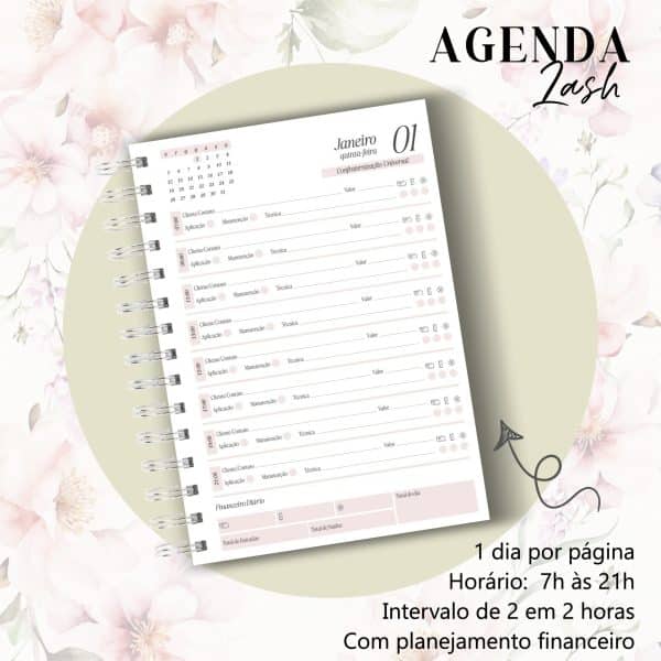 Agenda Lash - 2026 - Capa 02 - Imagem 2