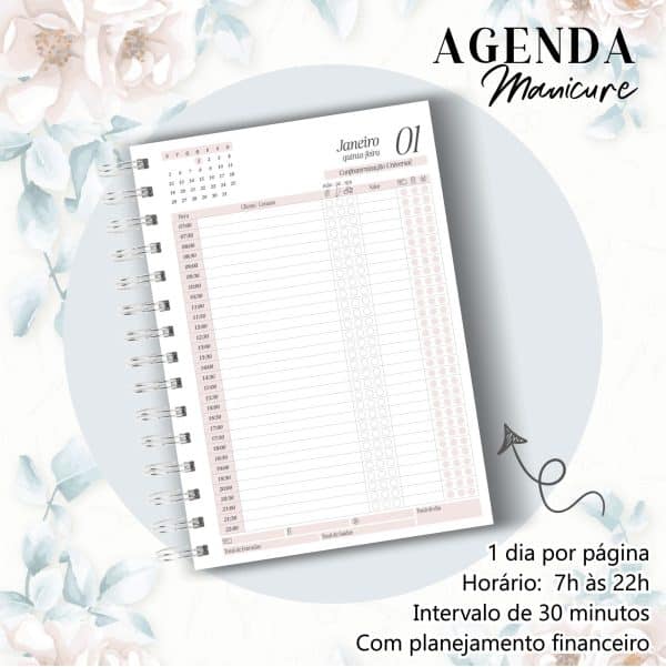 Agenda Manicure - 2026 - Capa 03 - Imagem 2