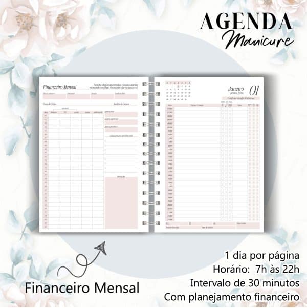 Agenda Manicure - 2026 - Capa 03 - Imagem 5