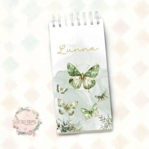 Bloquinho Slin - Borboleta Verde