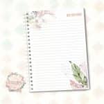 Caderno A5 - Floral Minimalista - Imagem 2