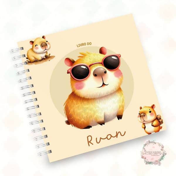 Kit Maternidade - Capivara Menino - Mod 02 - Coleção 2025 - Imagem 1