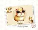 Caderno de Mensagens - Capivara Menino - Mod 02 - Coleção 2025