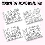Livro de Colorir Momentos Aconchegantes - Imagem 2