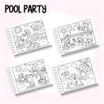 Livro de Colorir Pool Party - Imagem 2