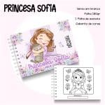 Livro de Colorir Príncesa Sofia