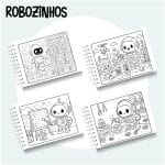 Livro de Colorir Robozinhos - Imagem 2