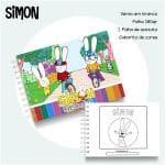Livro de Colorir Simon