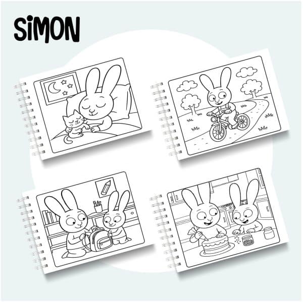 Livro de Colorir Simon - Imagem 2