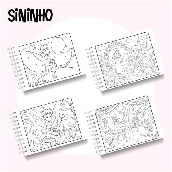 Livro de Colorir Sininho - Imagem 2
