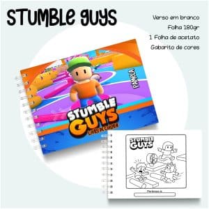 Livro de Colorir Stumble Guys