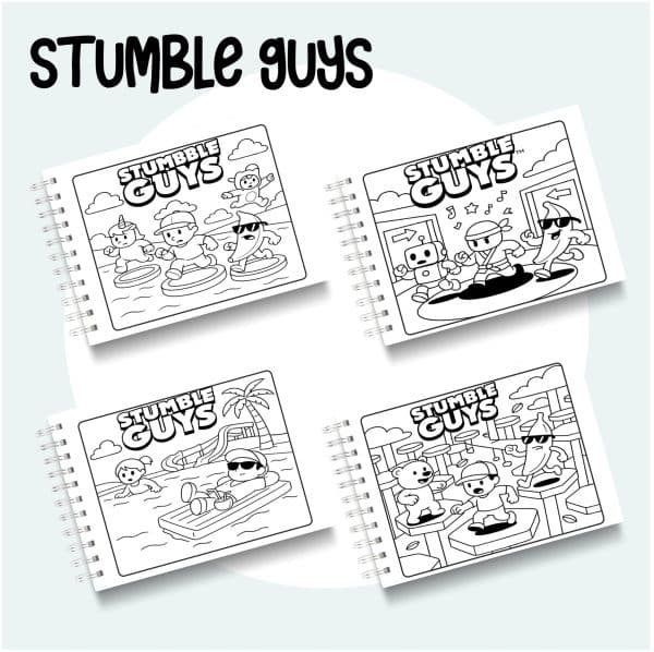 Livro de Colorir Stumble Guys - Imagem 2