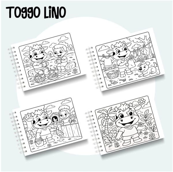 Livro de Colorir Toggo Lino - Imagem 2