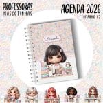 AGENDA 2026 - PROFESSORA ESCOLHA A MASCOTINHA