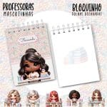 Bloquinho A6 - PROFESSORA ESCOLHA A MASCOTINHA - Imagem 5
