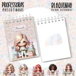 Bloquinho A6 - PROFESSORA ESCOLHA A MASCOTINHA - Imagem 6