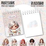 Bloquinho A6 - PROFESSORA ESCOLHA A MASCOTINHA - Imagem 7