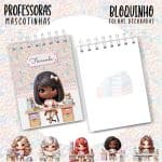 Bloquinho A6 - PROFESSORA ESCOLHA A MASCOTINHA - Imagem 8