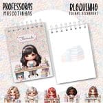 Bloquinho A6 - PROFESSORA ESCOLHA A MASCOTINHA - Imagem 9