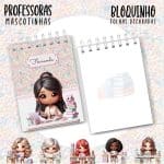 Bloquinho A6 - PROFESSORA ESCOLHA A MASCOTINHA - Imagem 11