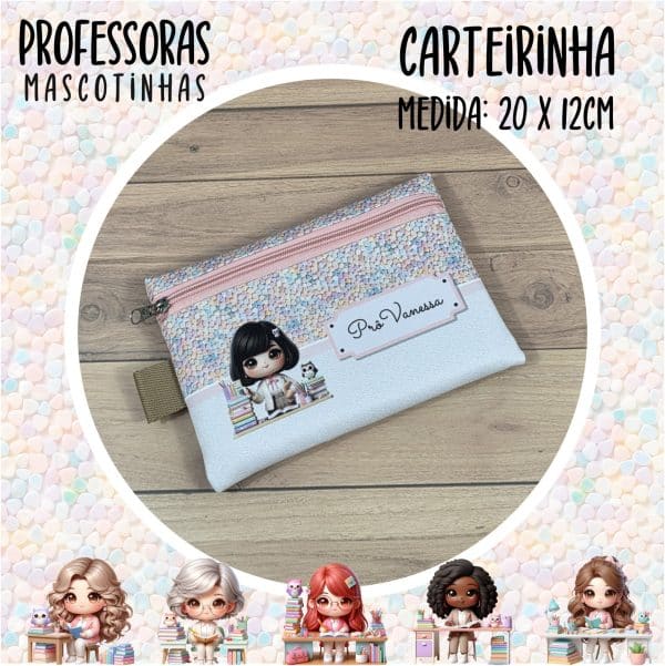Carteirinha - PROFESSORA ESCOLHA A MASCOTINHA - Imagem 1