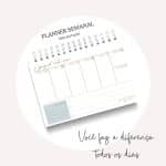 PLANNER SEMANAL - Você faz a diferença todos os dias - Imagem 2
