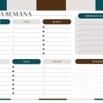 PLANNER SEMANAL MASCULINO CAPA PERSONALIZADA CLIENTE