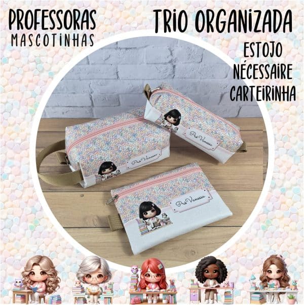 TRIO ORGANIZADA - PROFESSORA ESCOLHA A MASCOTINHA - Imagem 1