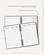 Agenda Office Semanal 2026 - Capas do Mostruário